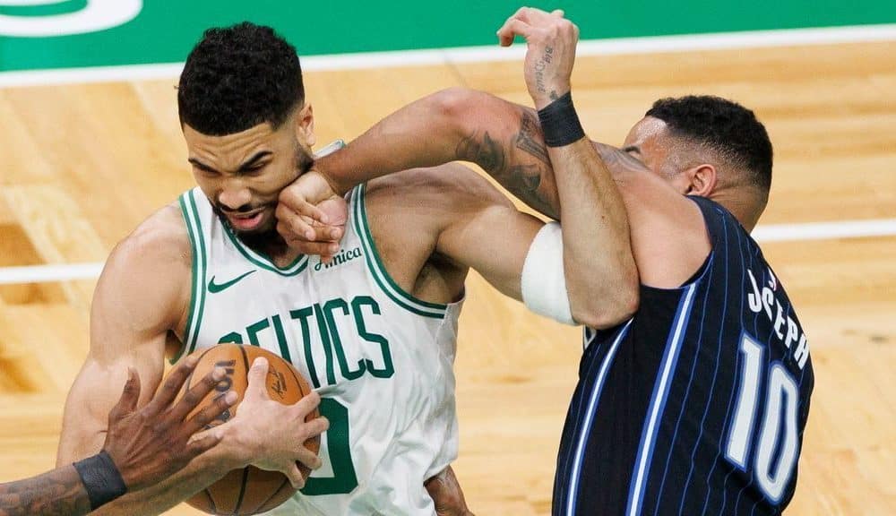 Irked Horford: Magic using 'extra' physicality