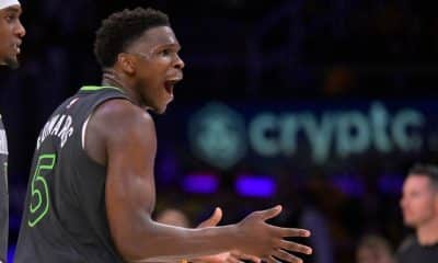 Edwards fined $50K for obscene gesture to fan