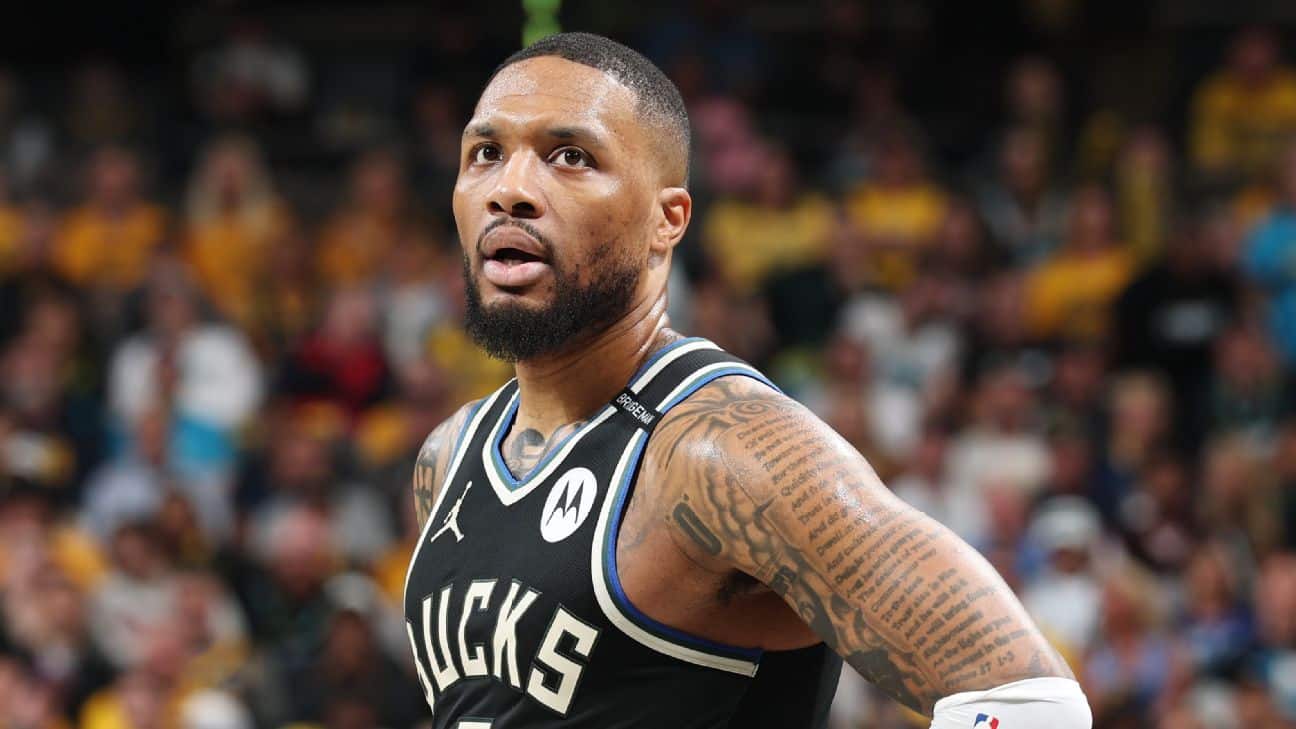 Lillard struggles, admits being 'winded' in return