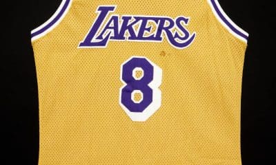 Kobe debut Lakers jersey sells for record $7M