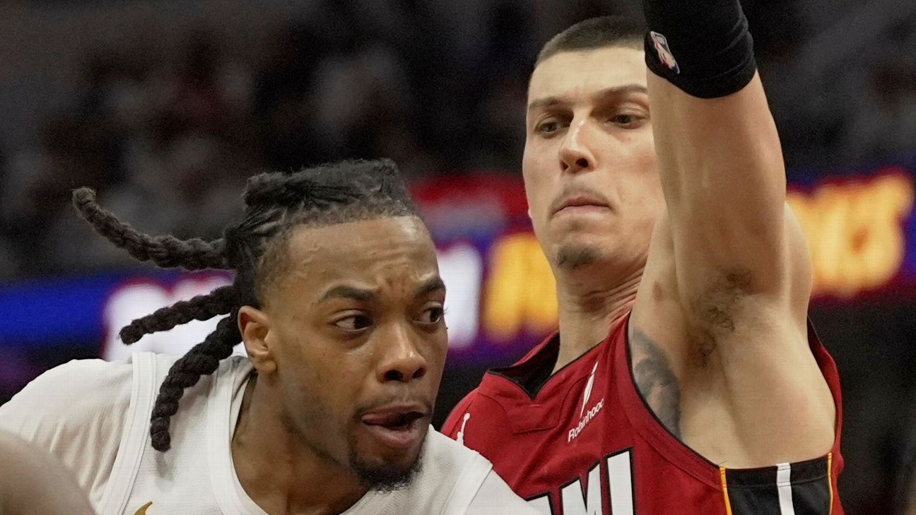 Herro goes on offensive: Garland doesn't play D