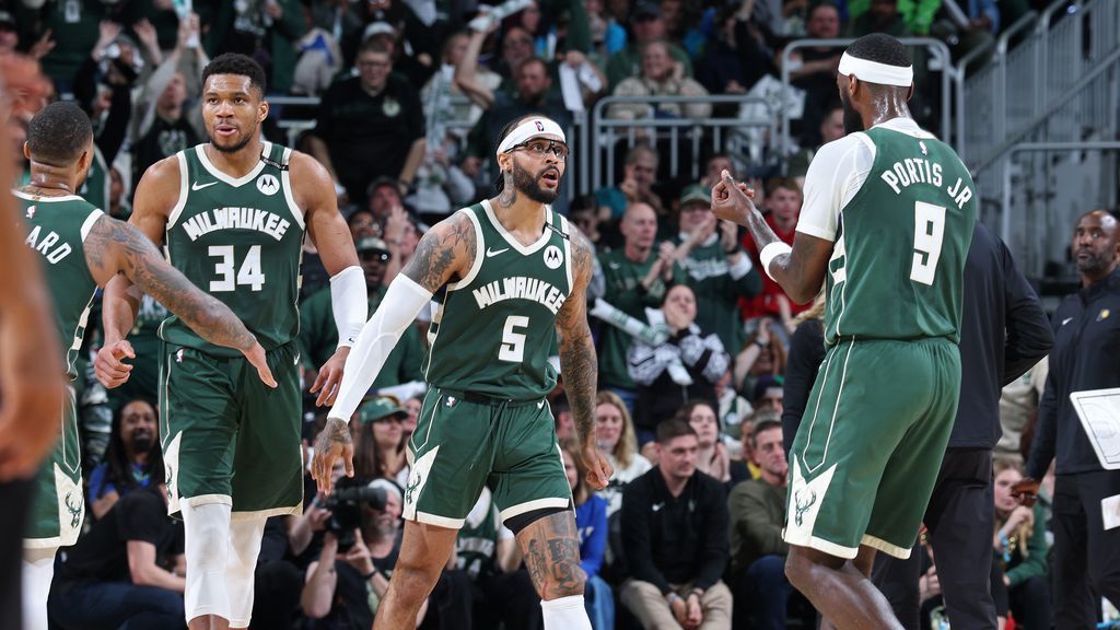 Trent ties franchise mark with 9 3s to lift Bucks