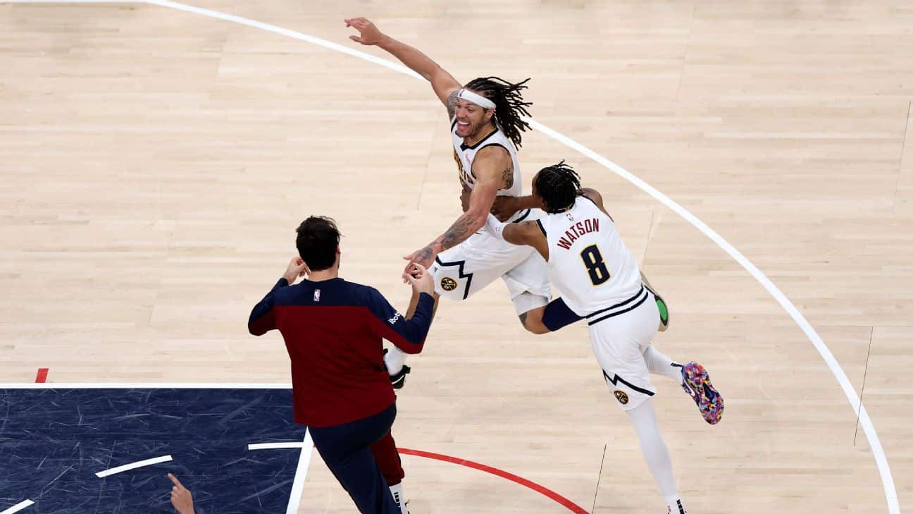 Gordon saves Nuggets on buzzer-beating dunk