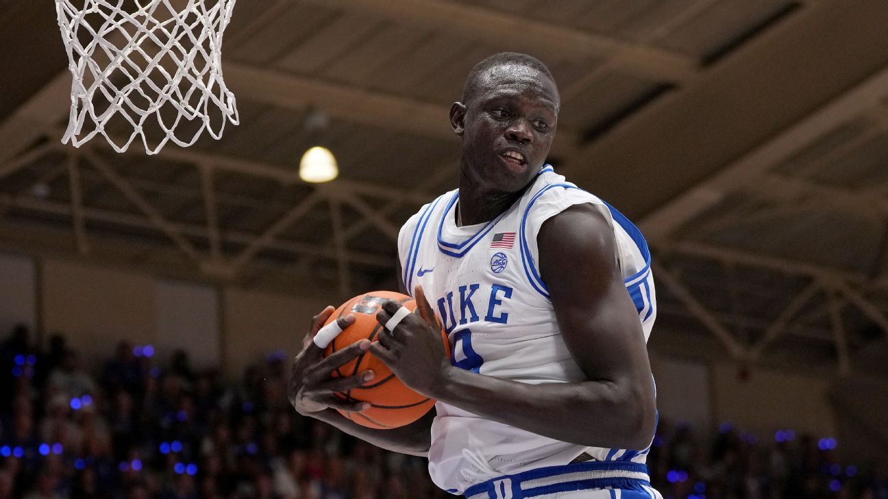 Duke big man Maluach enters draft at deadline
