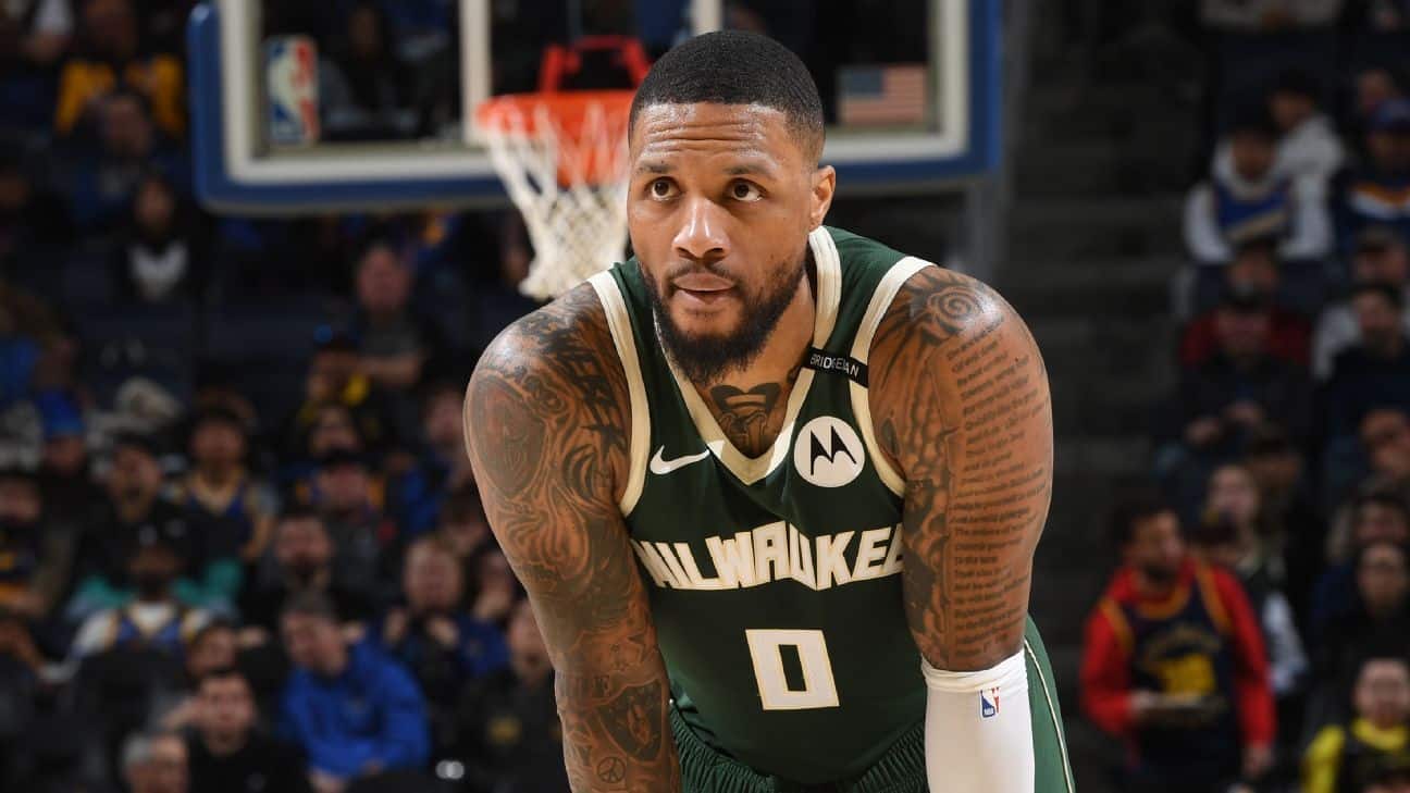 Bucks star Lillard ruled out with lower leg injury