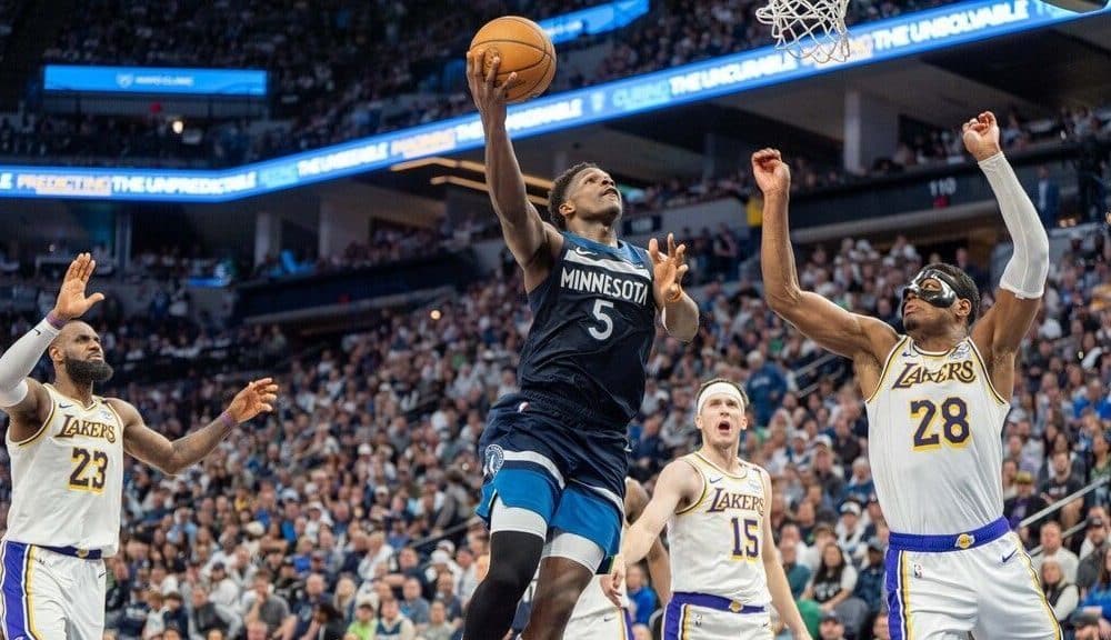 Ant zooms past 'gassed' Lakers to take 3-1 lead