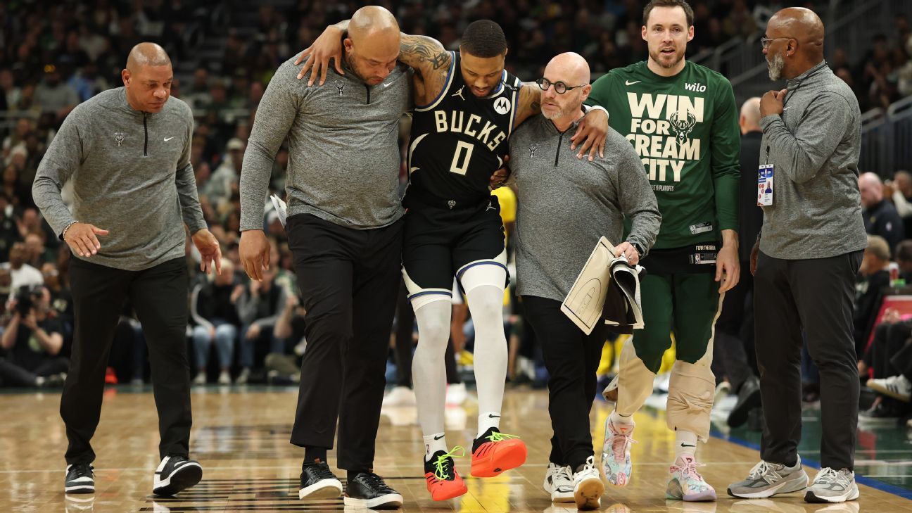 Sources: Bucks' Lillard has torn Achilles tendon