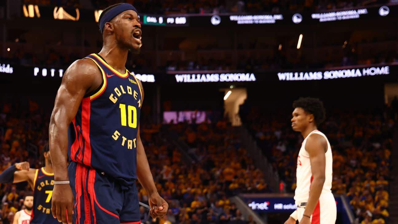 Butler's huge plays through pain put Dubs up 3-1