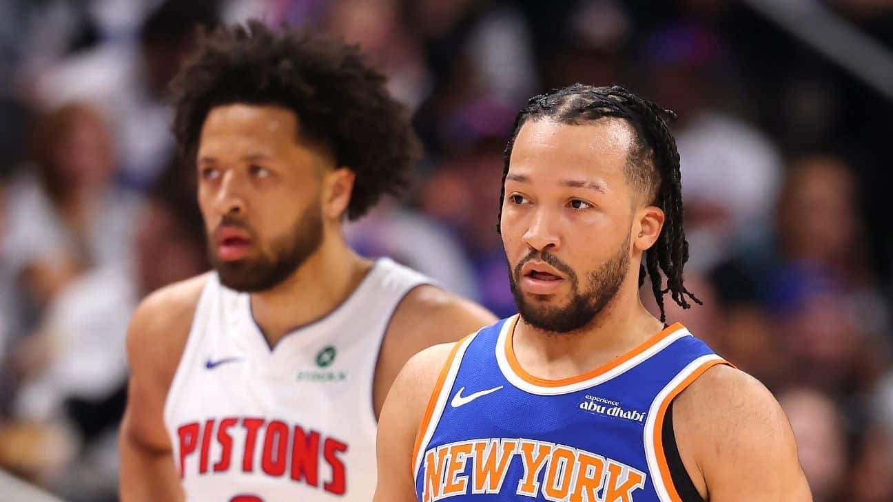 Follow live: Knicks aiming to close out Pistons in tight Game 5