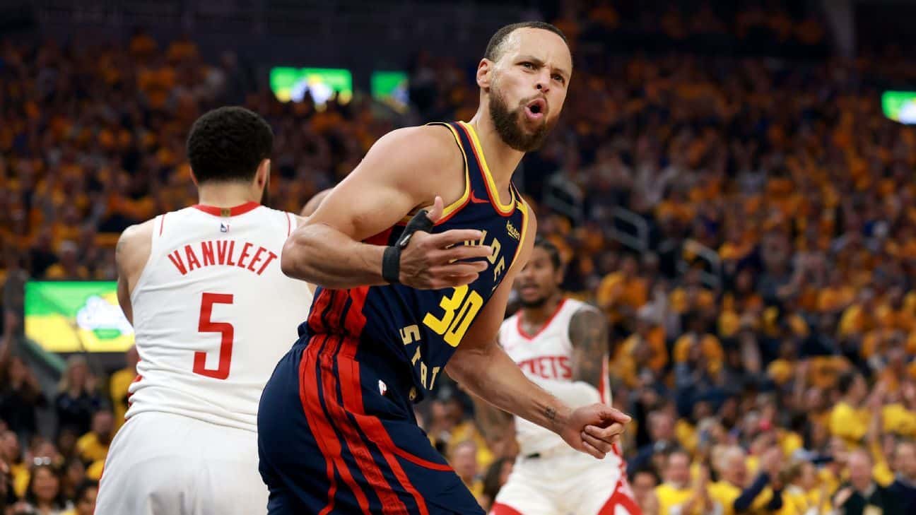 Follow live: Rockets open huge lead vs. Warriors in Game 5