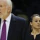 Hammon lauds Popovich, 'super happy' in WNBA