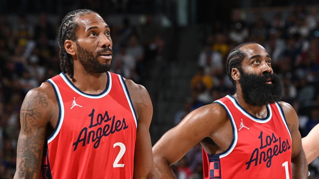 Clips prez: Kawhi, Harden franchise's foundation