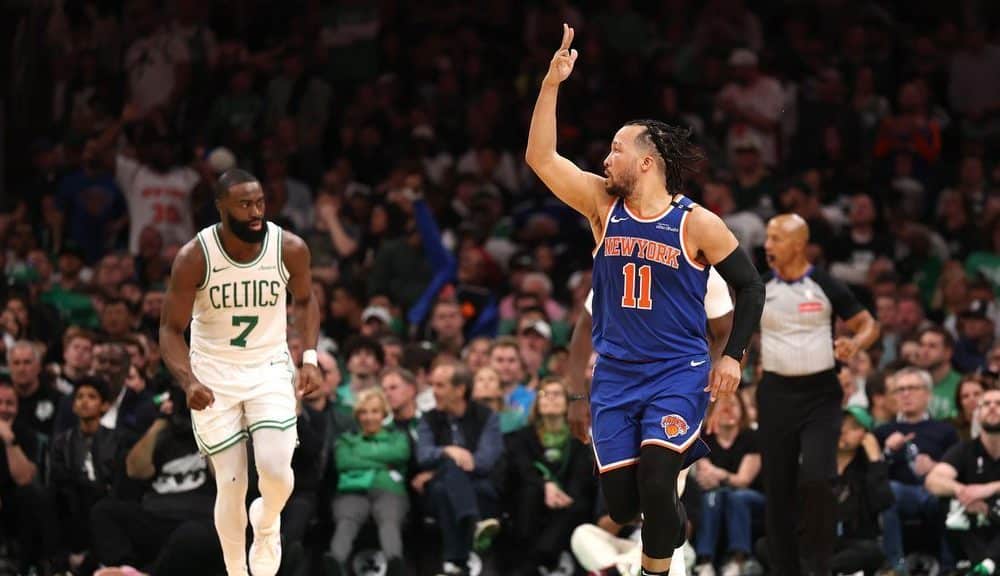 Celtics brick 45 3s as Knicks rally for OT win