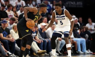 Follow live: Edwards, Wolves off to hot start vs. Warriors in Game 2