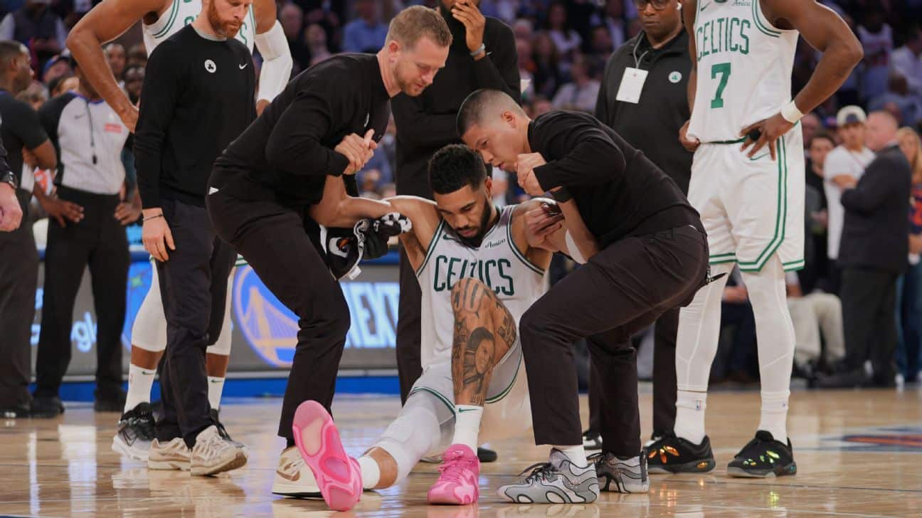 Celtics' Tatum undergoes surgery for torn Achilles
