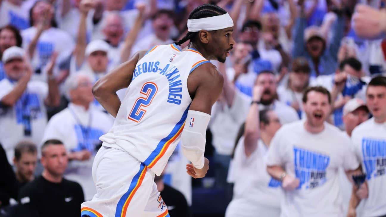 SGA, OKC outduel Denver late in roller-coaster G5