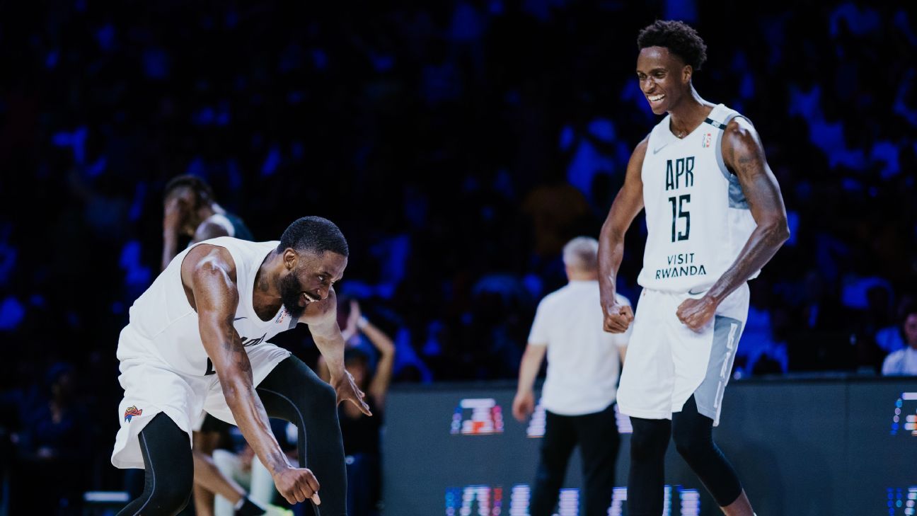 Rwanda President Kagame cheers APR to win over SA's MBB at BAL