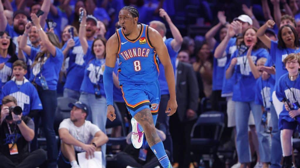 OKC conquers nerves to roll Nuggets, reach WCF
