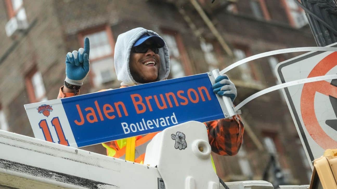 From Karl-Anthony Towns Square to Jalen Brunson Boulevard: NYC co-names streets after Knicks players