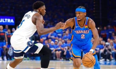 OKC rolls to 2-0 lead behind new MVP SGA's 38