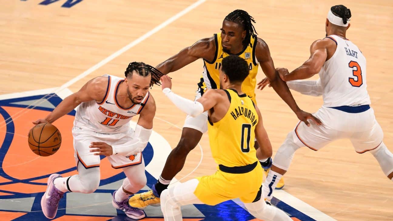 Follow live: Knicks look to bounce back after epic collapse in Game 1 vs. Pacers