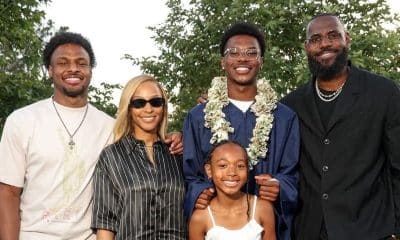 Bryce James celebrates prom, graduation with LeBron, family on hand