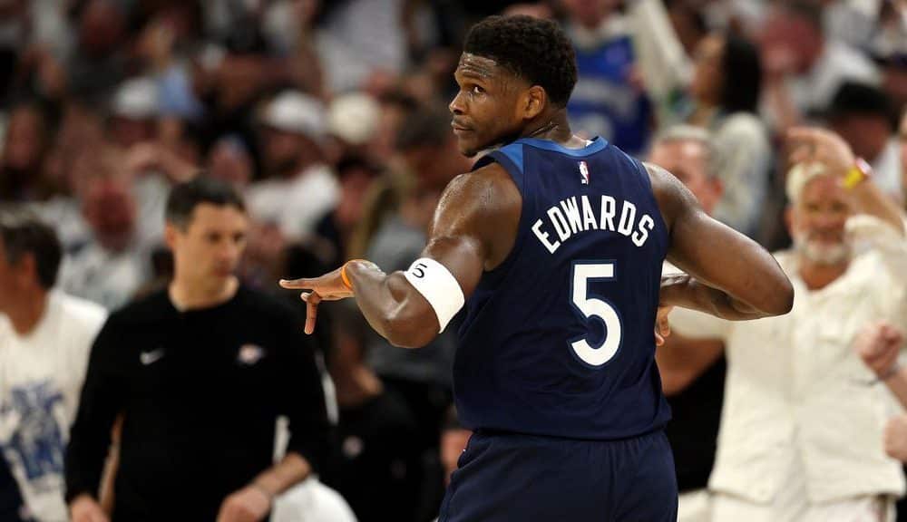 Ant keys emphatic Wolves' response in rout of OKC