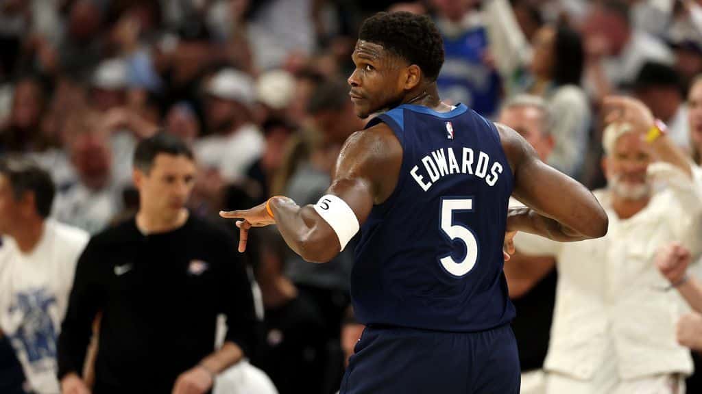 Ant keys emphatic Wolves' response in rout of OKC