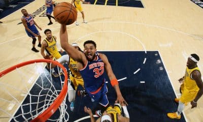 KAT, Knicks charge back from 20 down in Indy