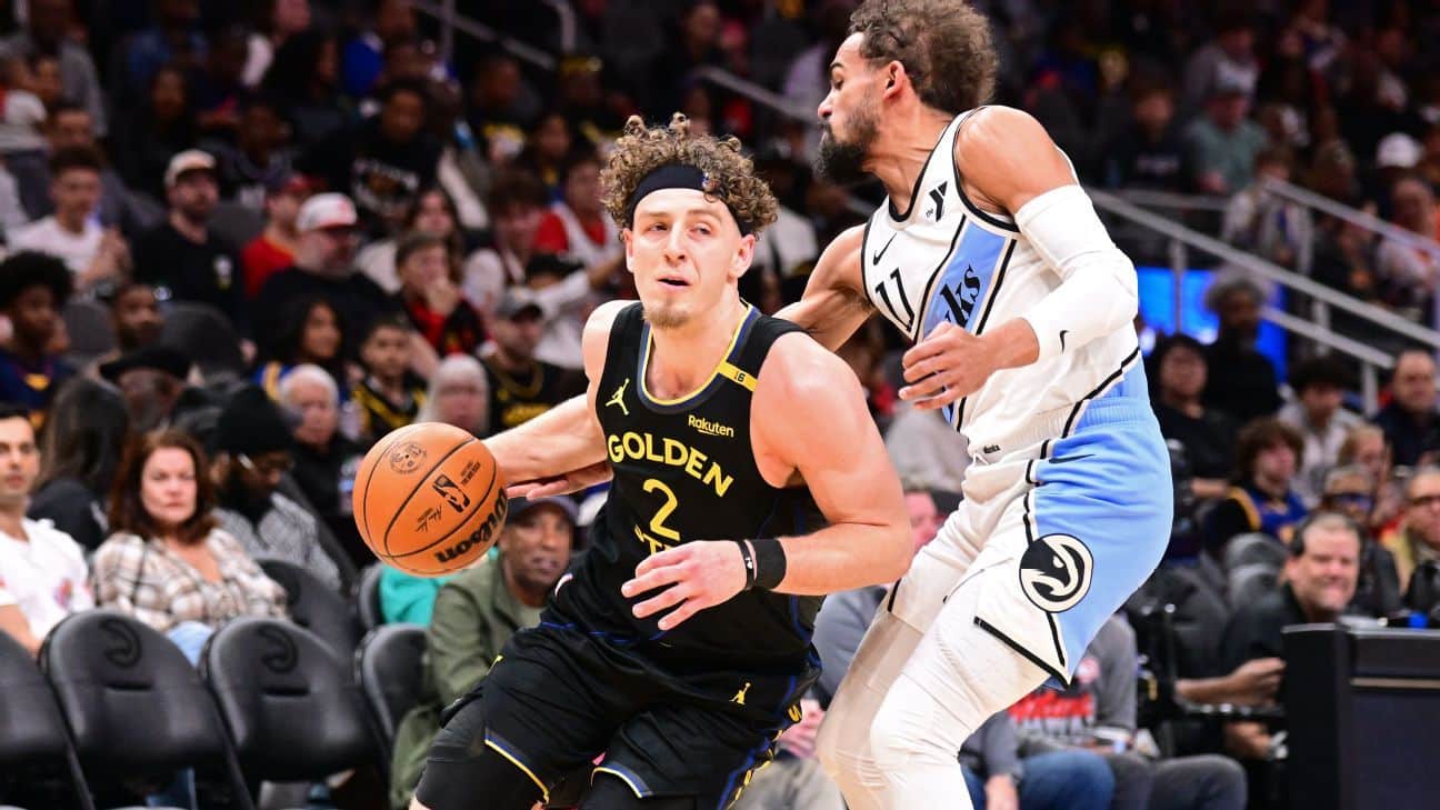 Warriors' Podziemski has surgery on left wrist