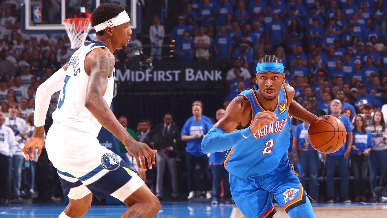 📷 Trends from OKC's last WCF title