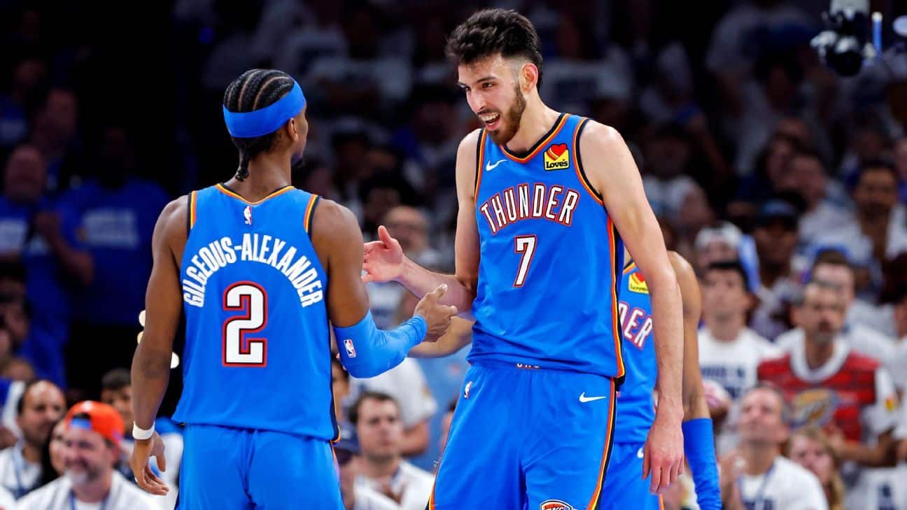 Thunder steamroll into first NBA Finals since '12