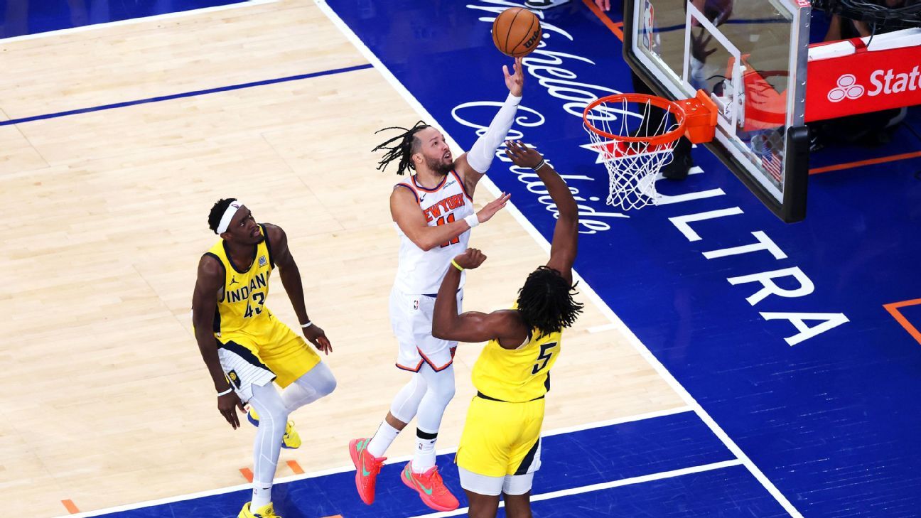 Knicks stay alive, throttle Pacers to force Game 6