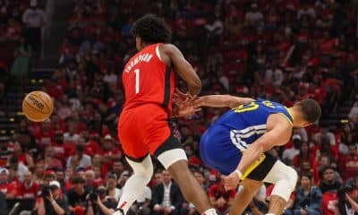 Thompson's steals reward Rockets in Game 5 rout