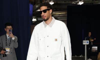 Tyrese Haliburton's all-white button up leads stylish arrivals to Game 1 of the NBA Finals