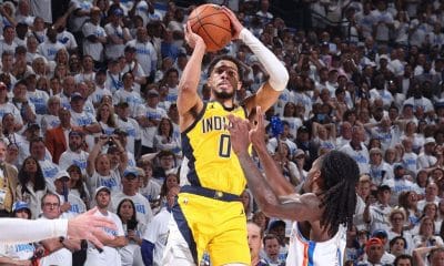 'Resilient': Haliburton's late shot sinks OKC in G1