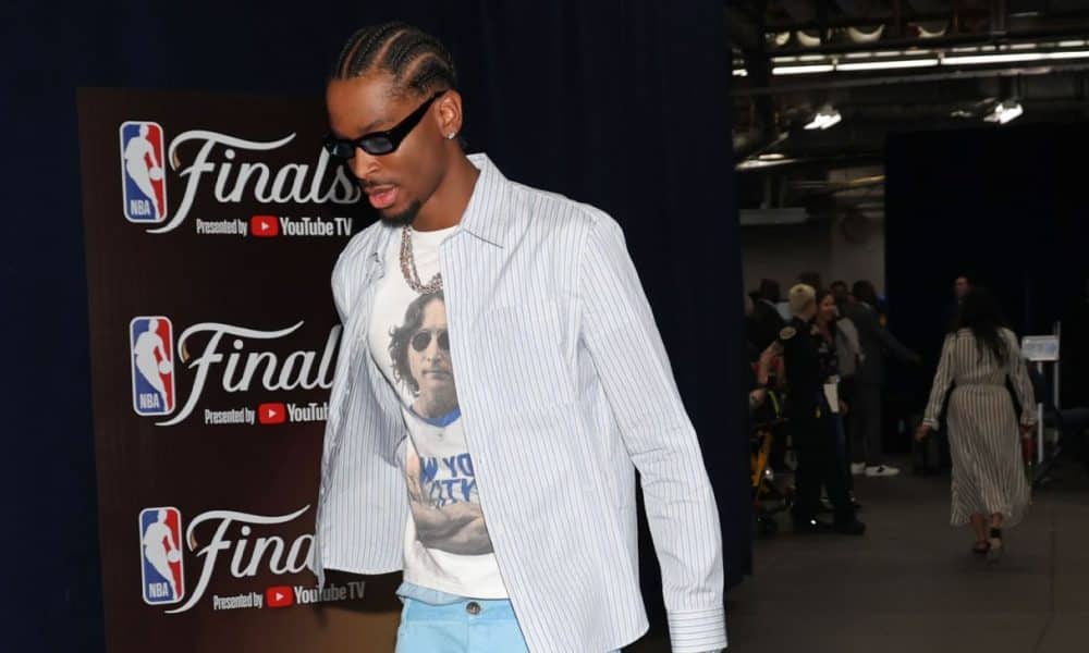 Shai Gilgeous-Alexander's John Lennon shirt headlines NBA Finals Game 2 fits