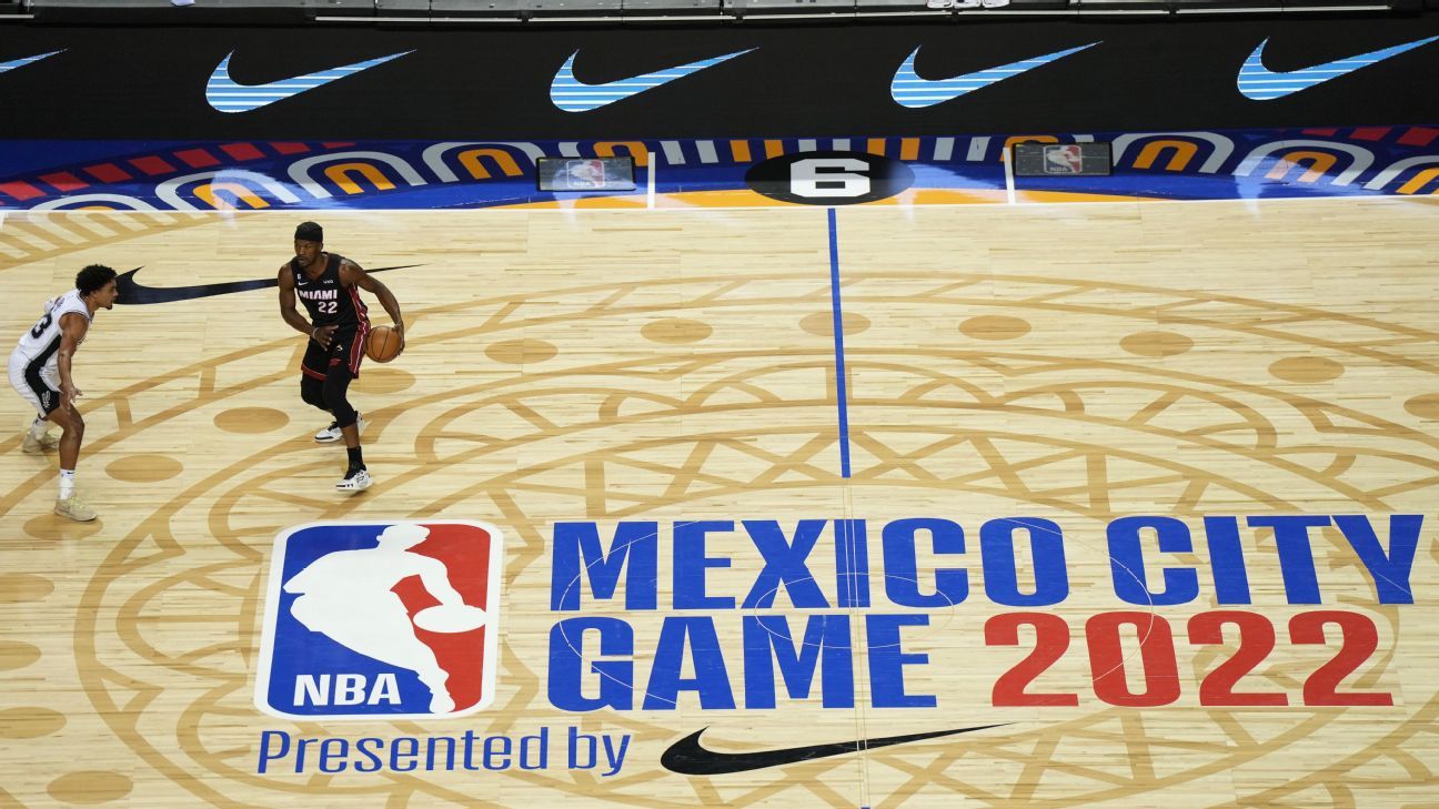 Mavs, Pistons to meet in Mexico City on Nov. 1