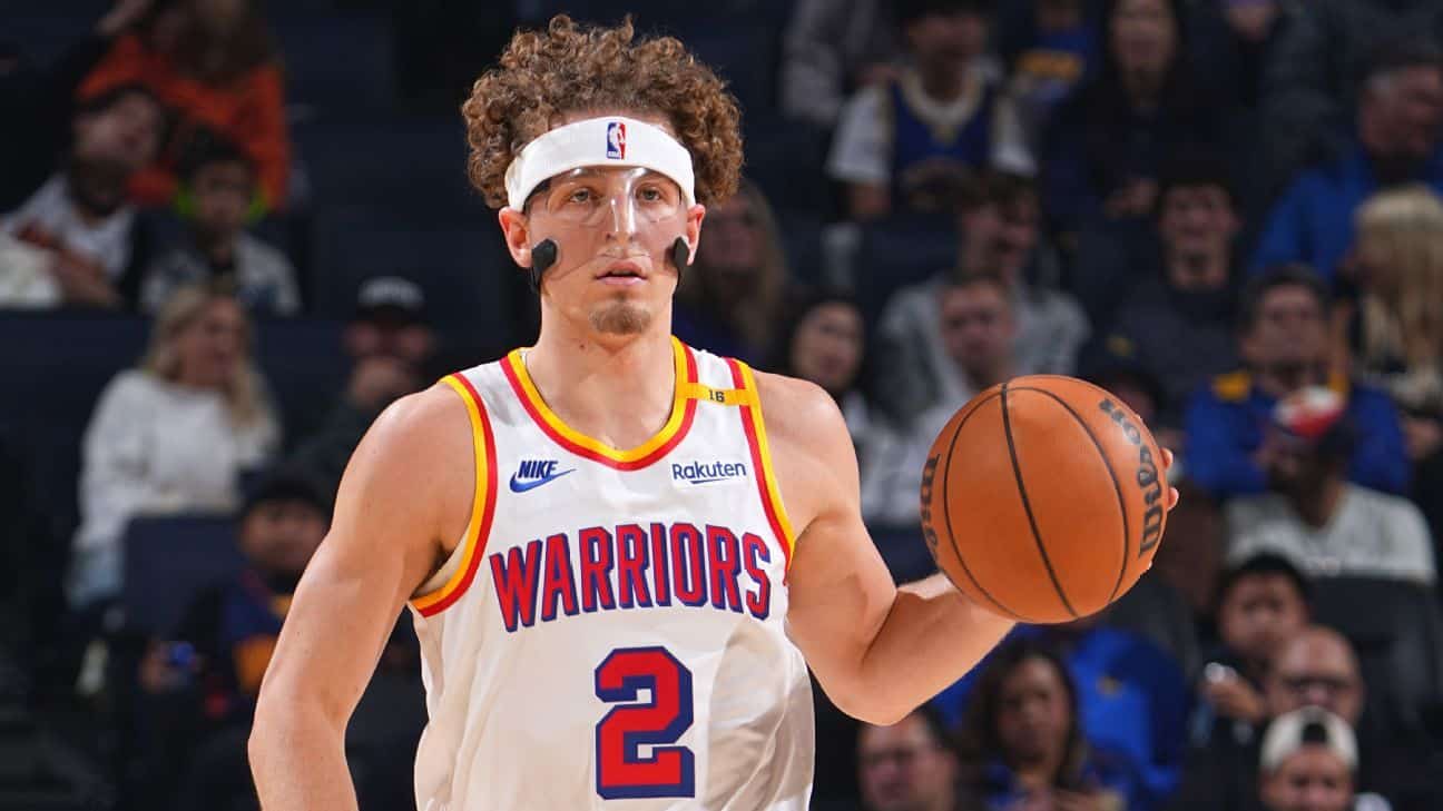 Warriors' Podziemski has 2nd surgery of offseason