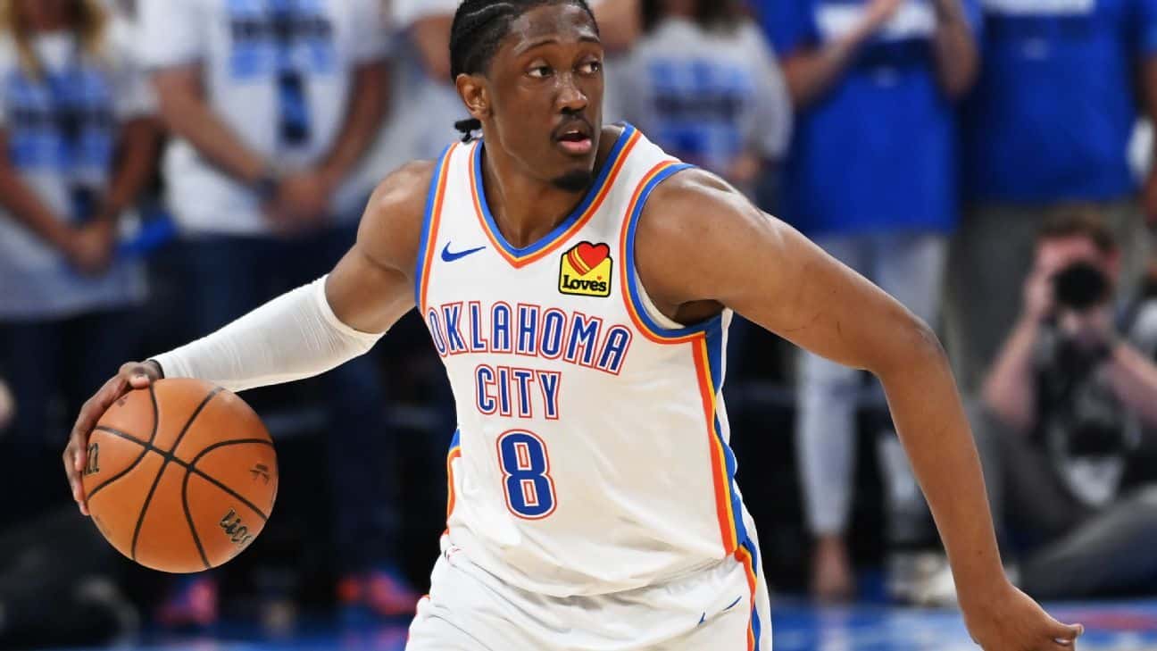 Thunder laud effort of 'fearless' Williams in Game 5