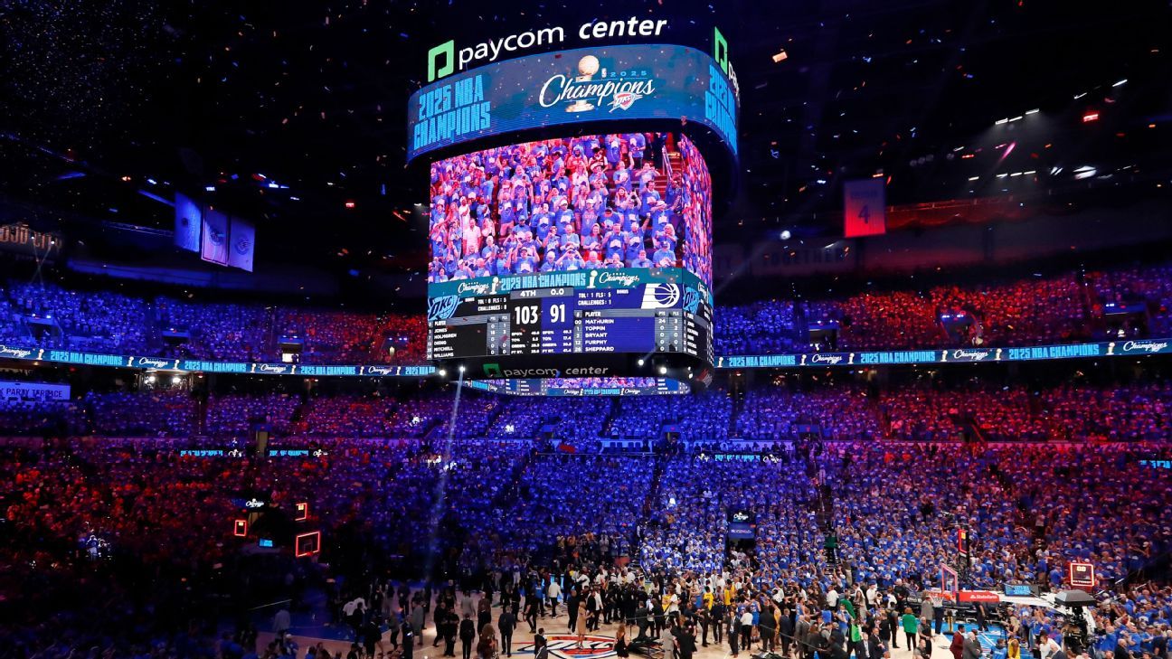 2025-26 NBA Championship odds: Thunder open as faves ahead of Cavs, Knicks