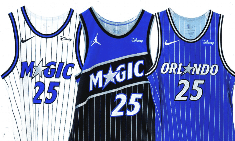 Orlando Magic bring back star logo, pinstripes, retro look in new uniforms