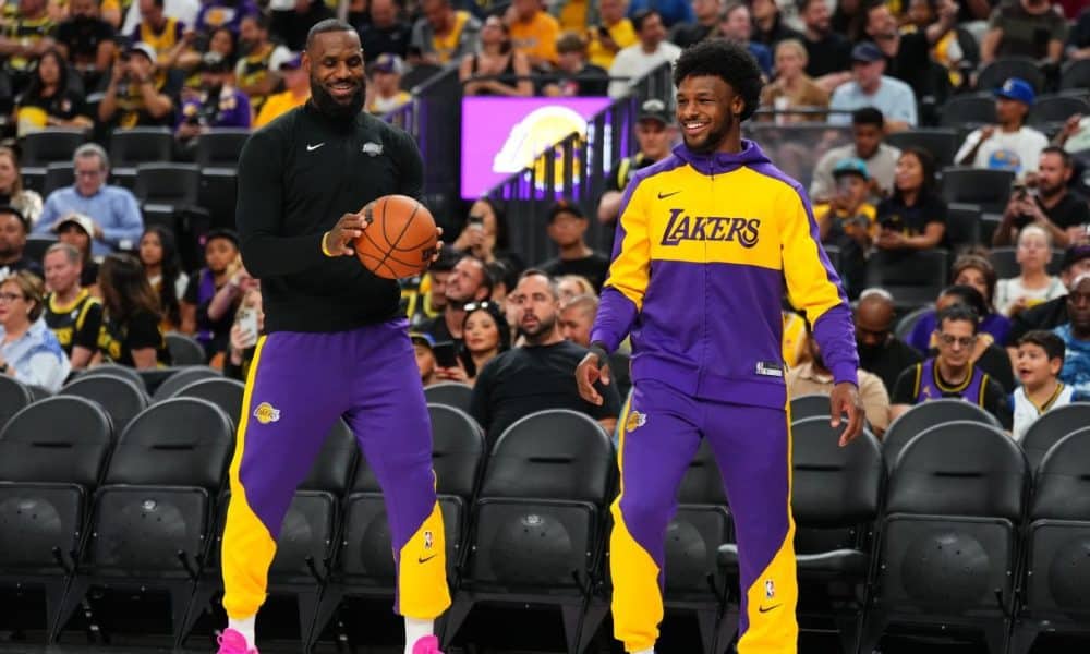 Bronny: Not focused on speculation about LeBron