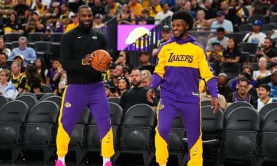 Bronny: Not focused on speculation about LeBron