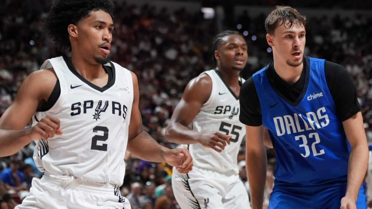Harper's Spurs top Flagg's Mavs at summer league