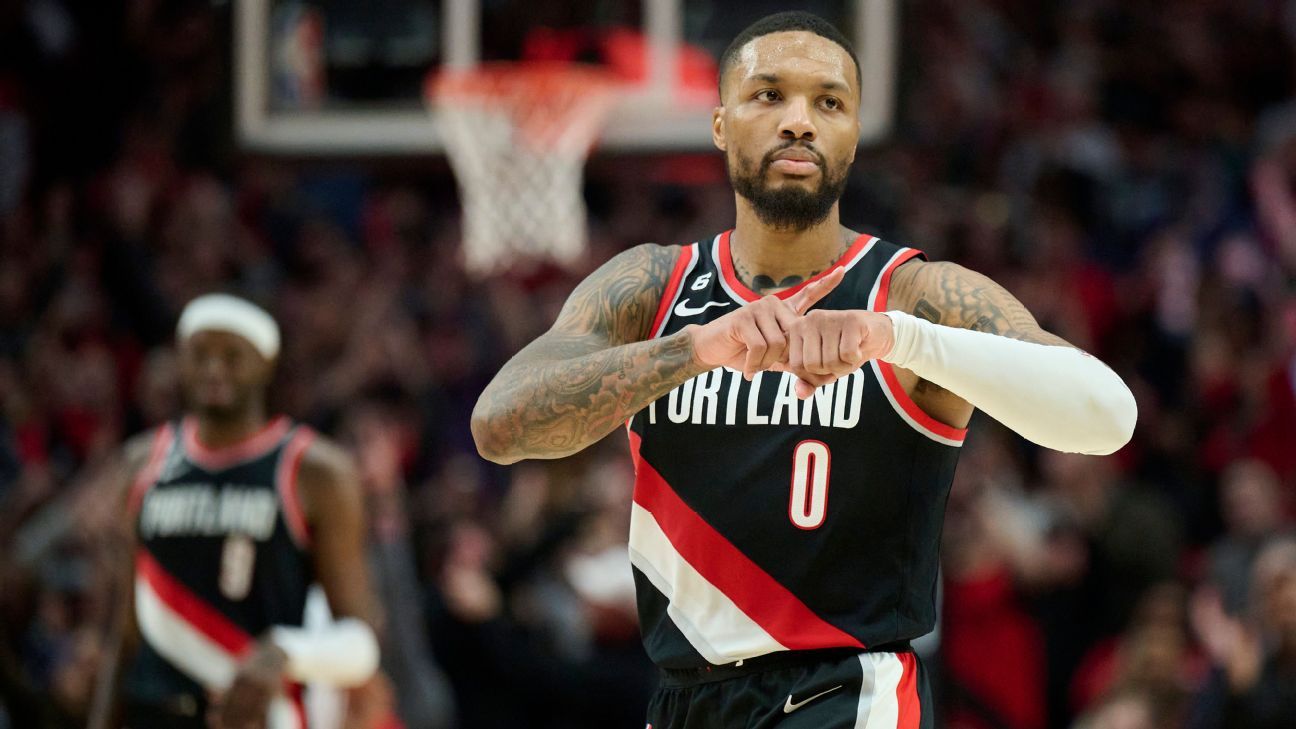 Sources: Lillard reaches deal to return to Blazers