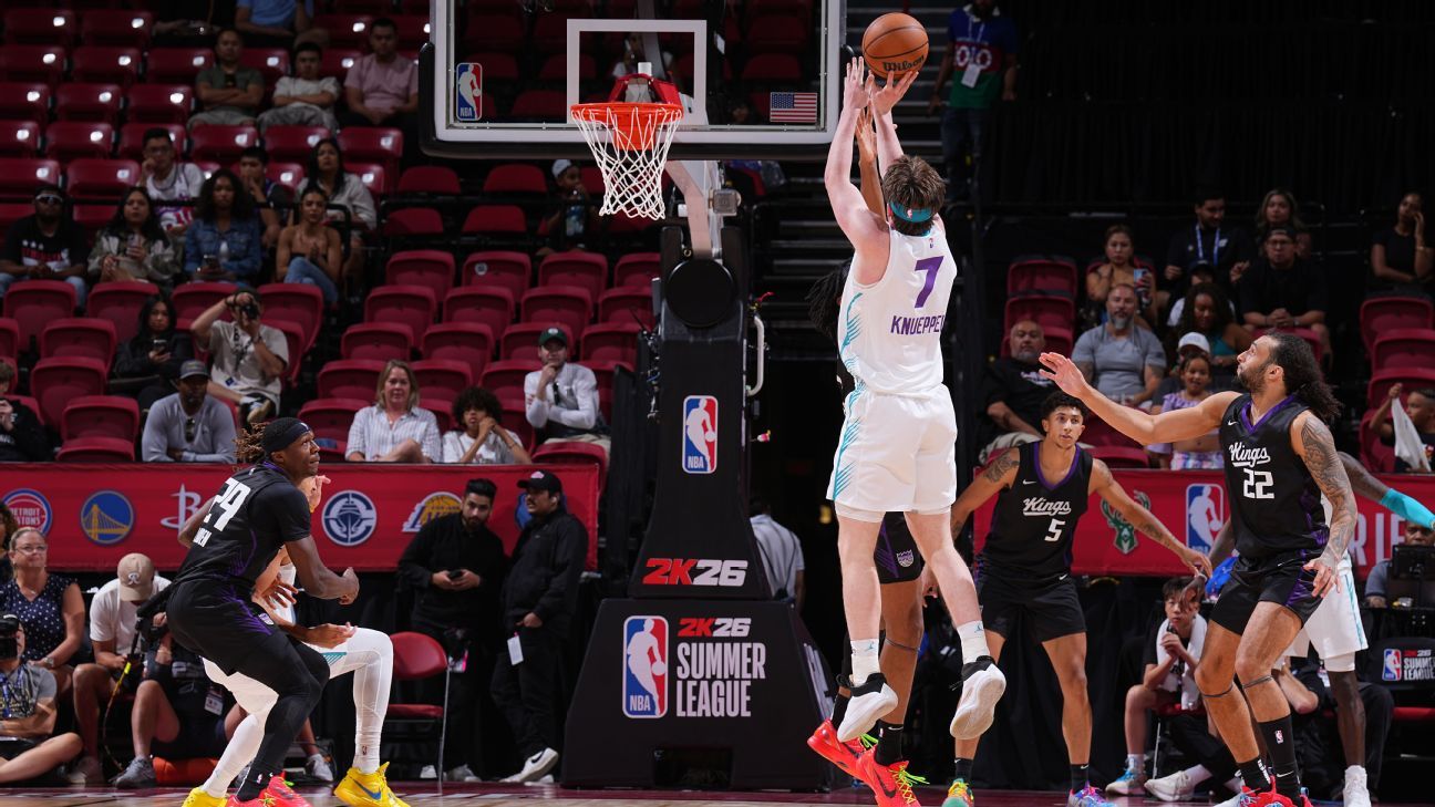 Knueppel-led Hornets win 1st Summer League title