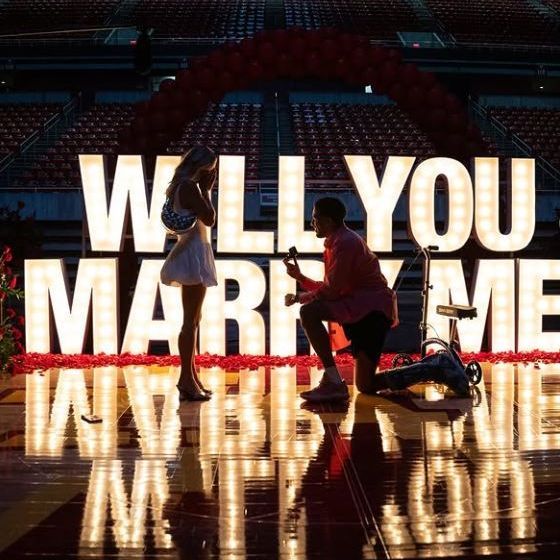 Pacers star Tyrese Haliburton proposes to girlfriend Jade Jones