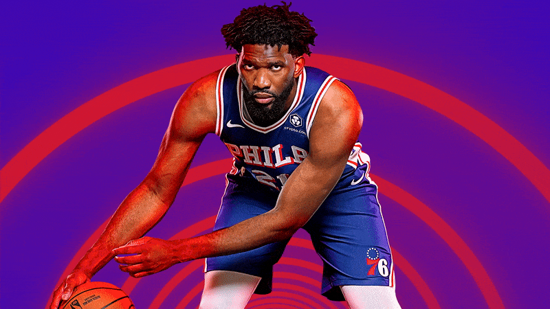 Joel Embiid sees you