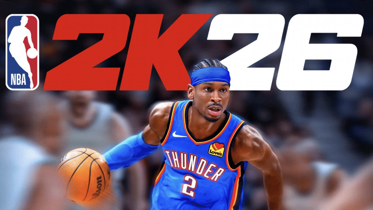 Shai Gilgeous-Alexander named NBA 2K26 cover athlete